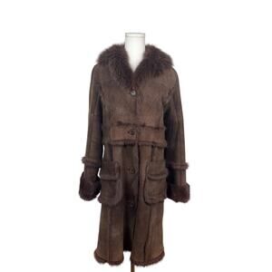 Brown Vintage Fur Jacket